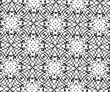 Siyah ve beyaz süsleme. 17