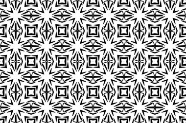 Siyah ve beyaz renkleri unsurları ile süsleme. L