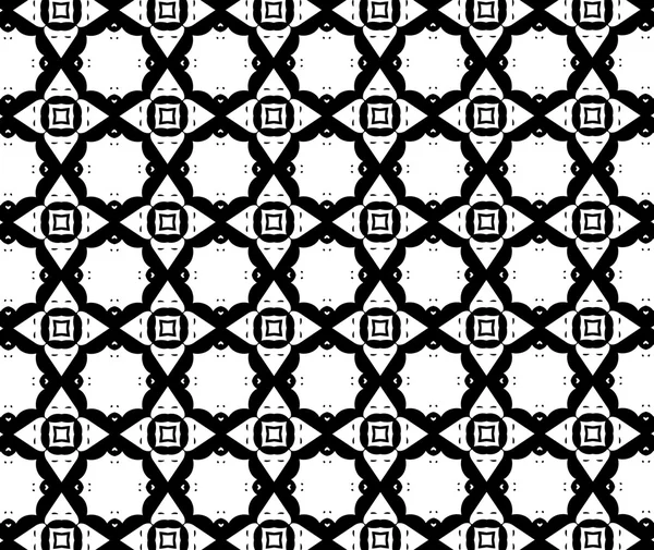 Ornament with black and white pieces. 16 — Stock Photo, Image