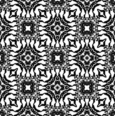 Siyah ve beyaz renkleri unsurları ile süsleme. Ben