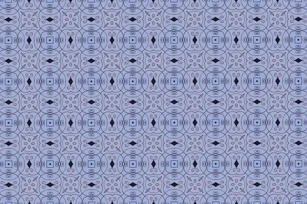 Fundo azul com elementos geométricos. I — Fotografia de Stock