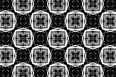 Siyah ve beyaz süsleme. 3