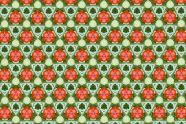 Kırmızı ve yeşil tonları. 9