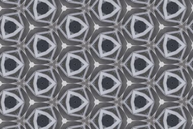 Üzerinde gri bir background.7 desenler