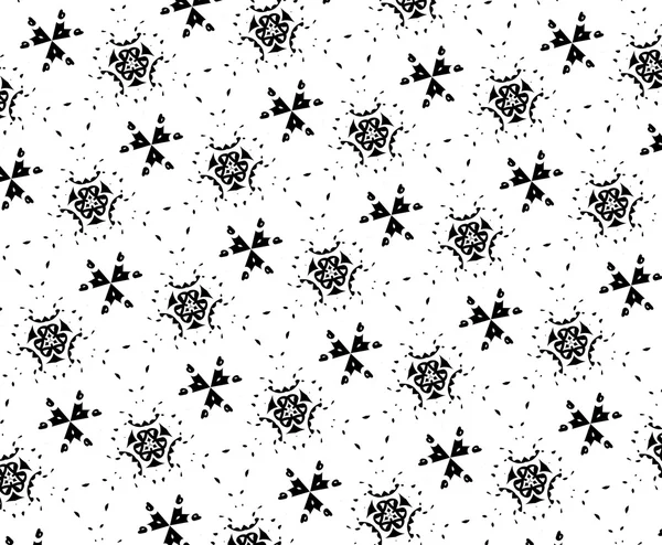 On a white background black patterns. R — Stock Photo, Image