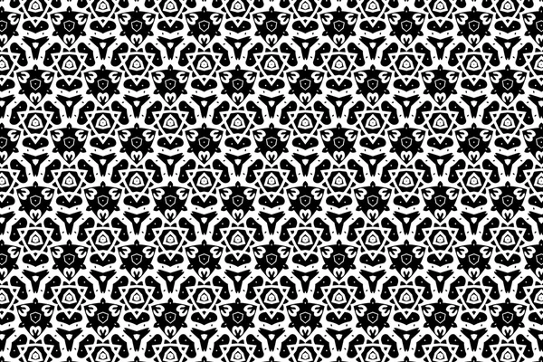 Siyah ve beyaz desenler. 6