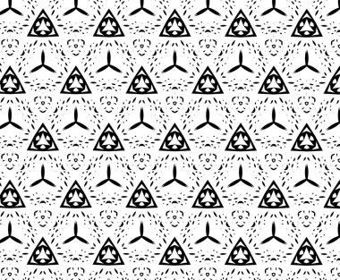 Siyah ve beyaz çizim. B