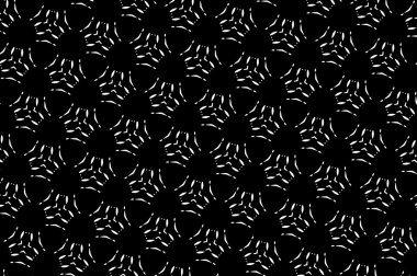 Siyah ve beyaz süsleme. 15