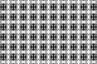 Siyah ve beyaz süsleme. 66