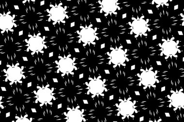 Siyah ve beyaz süsleme. 32