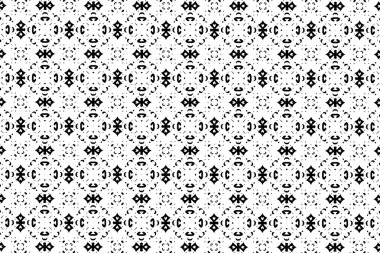 Siyah-beyaz desen. 25