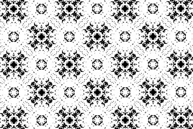 Siyah-beyaz desen. 23