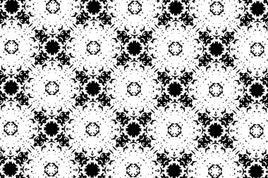 Siyah-beyaz desen. 22