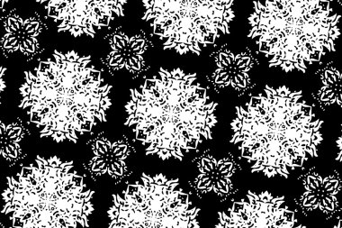 Siyah-beyaz desen. 20