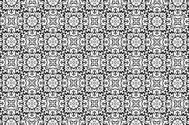 Siyah-beyaz desen. 8