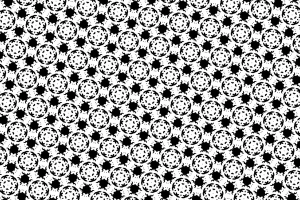 Black-and-white patterns. Z — Stock Photo, Image