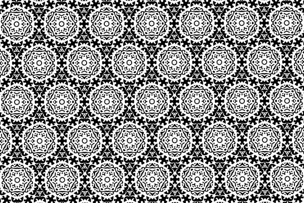 Black-and-white patterns. A — Stock Photo, Image