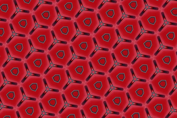Rött och grått mönster. 1 — Stockfoto