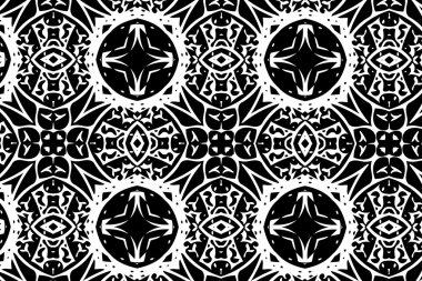 Siyah ve beyaz desenler. 16