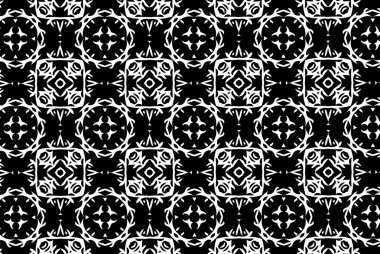 Siyah ve beyaz süsleme. 9,3