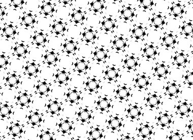 Siyah-beyaz desen. G