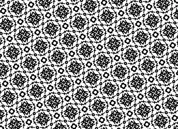 Black-and-white patterns. E — Stock Photo, Image