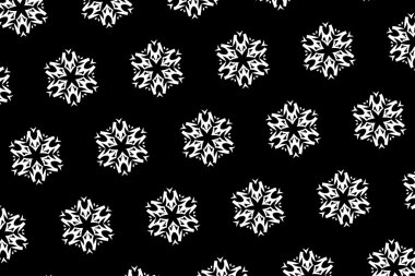 Siyah ve beyaz süsleme. 5