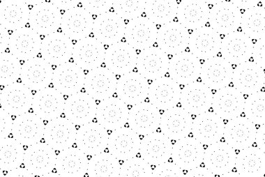 Siyah ve beyaz desenler. o