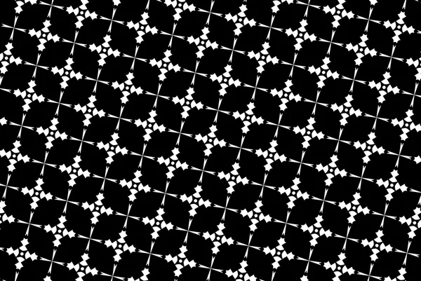 Czarno-białe wzory. — Zdjęcie stockowe