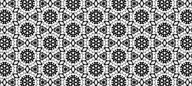 Siyah ve beyaz süsleme. 1,13