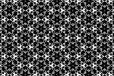 Siyah ve beyaz desenler. L