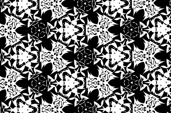 Black and white patterns. J — Stock Photo, Image