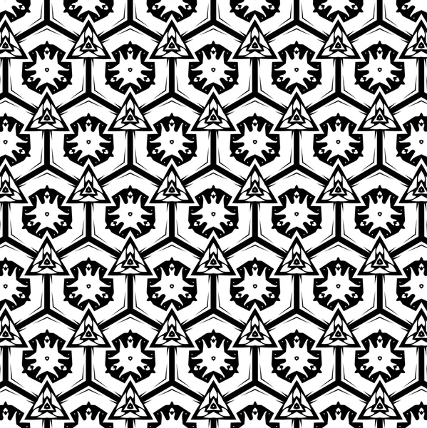 Siyah ve beyaz desenler. Ben