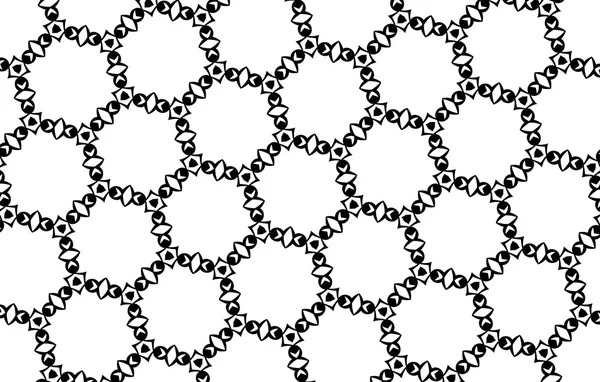 Adorno con elementos de colores blanco y negro. 38 — Foto de Stock