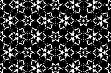 Siyah-beyaz desen. Fanteziler. 22