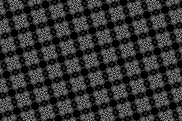 Simple patterns in black and white color. F — Zdjęcie stockowe