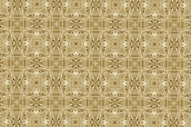 Açık kahverengi renk desenli süsleme. 1.9