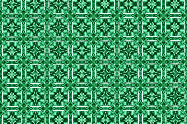 Πράσινο και ανοιχτό πράσινο μοτίβο. 7 — Φωτογραφία Αρχείου