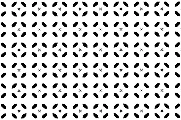 黒と白のパターンの飾り。1.20 — ストック写真