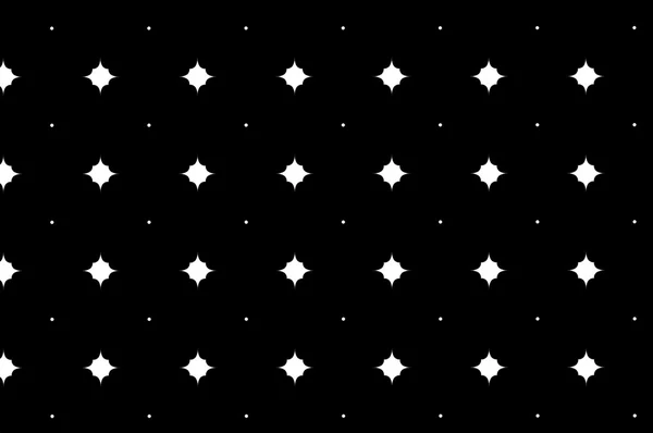 Prydnad med svart och vitt mönster. 1.17 — Stockfoto