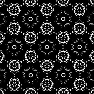 Siyah ve beyaz süsleme. 9