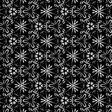 Siyah ve beyaz süsleme. 6