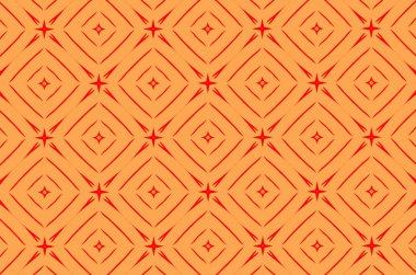 Turuncu ve kırmızı renkler unsurları ile süsleme. 9