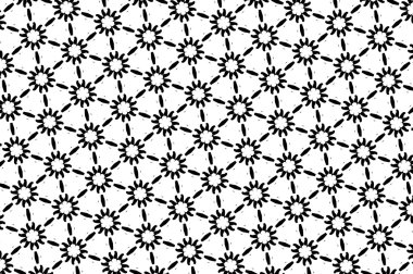 Siyah-beyaz desen. 8