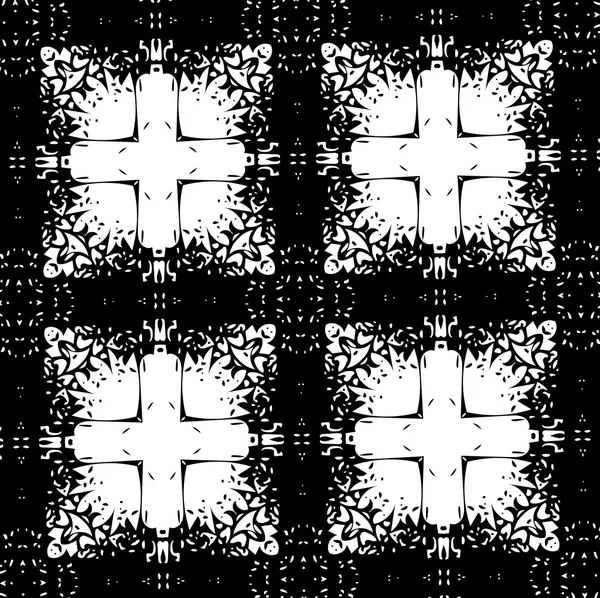 Czarno-białe wzory. 10 — Zdjęcie stockowe