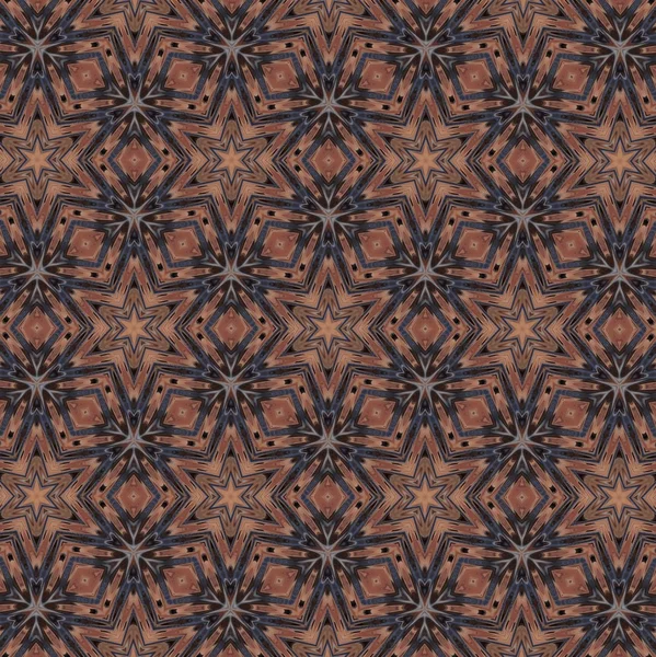Patrón marrón con patrones. 10 — Foto de Stock