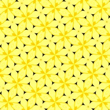 Sarı süsleme desenleri ile. 6