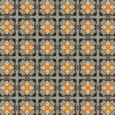 Gri ve hafif kahverengi desenleri. 9