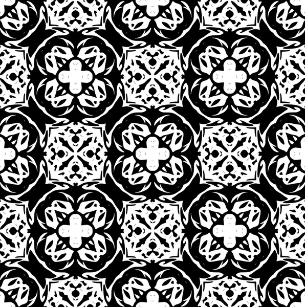 Black-and-white pattern with a touch of gray. 10 — Stock Photo, Image