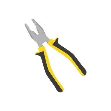 Pense ve renk vektörü çizimi beyaz arkaplanda izole edildi.